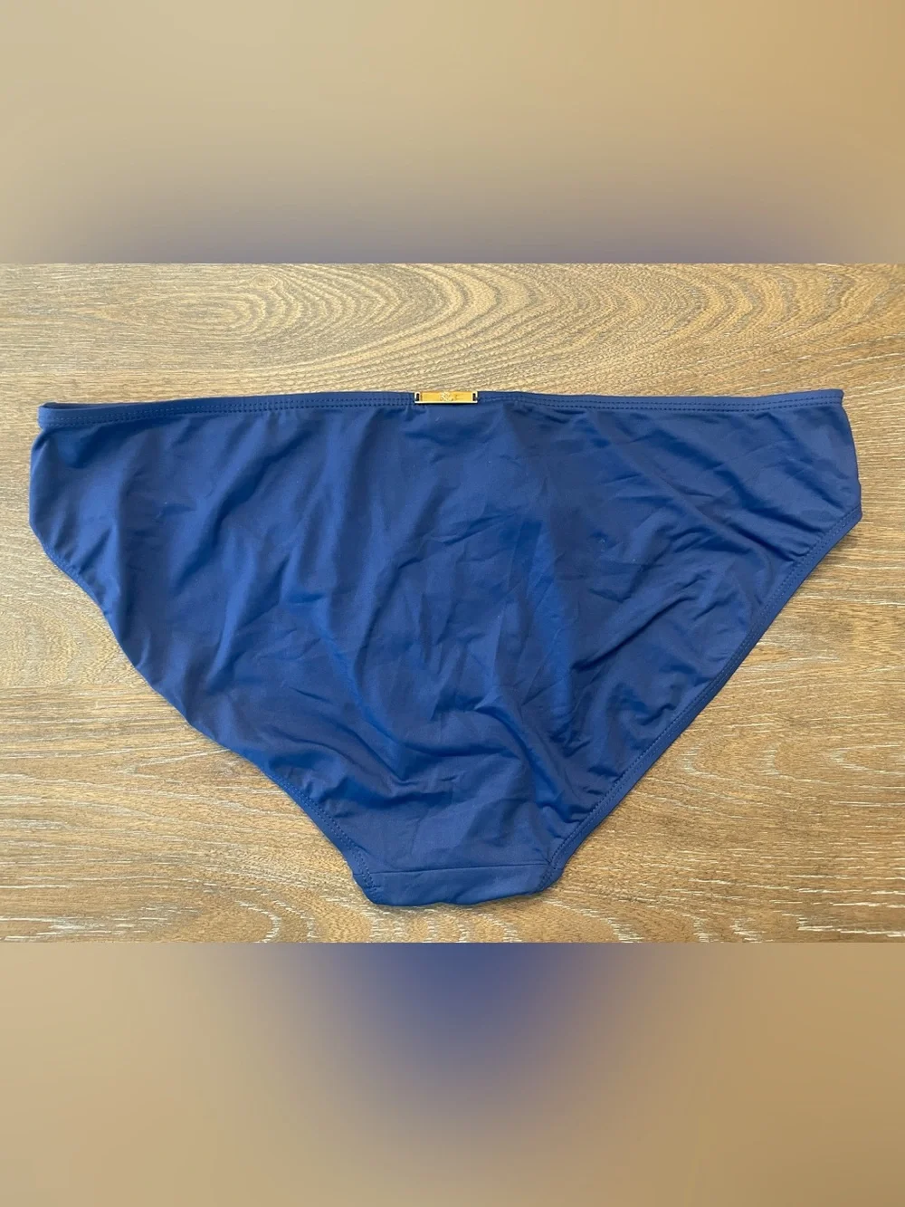 Lauren Ralph Lauren Navy Bikini Set with White Halter Tie (multi-sizing)